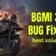 BGMI 3.6 Bug Fixes